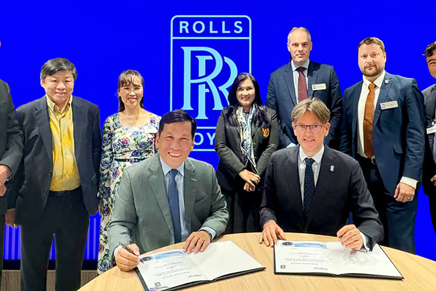 Vietjet và Rolls-Royce ký kết hợp đồng cung cấp động cơ giảm phát thải
