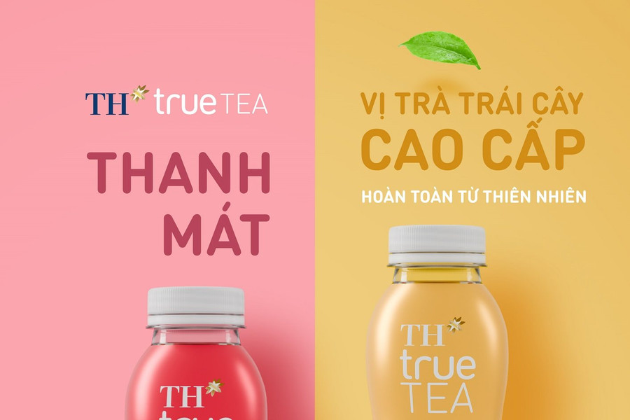 TH true TEA ra mắt trà trái cây cao cấp, hoàn toàn từ thiên nhiên