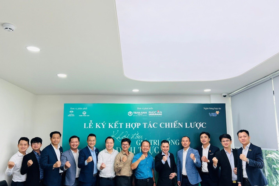 Trần Anh Group ký kết hợp tác chiến lược dự án Phúc An Ashita