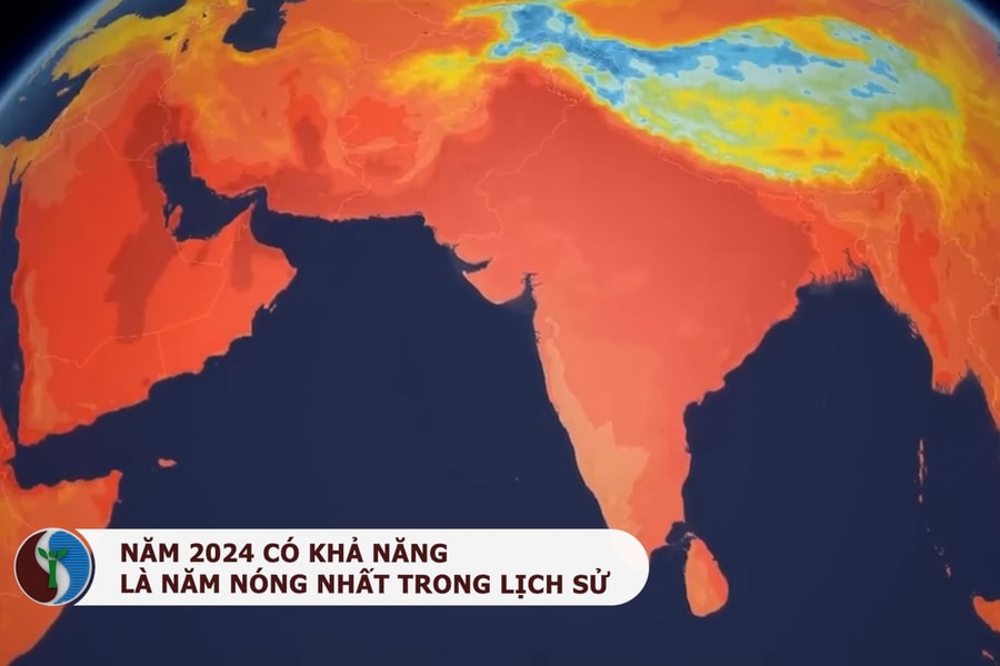 Năm 2024: Các kỷ lục nhiệt độ liên tiếp bị “xô đổ”