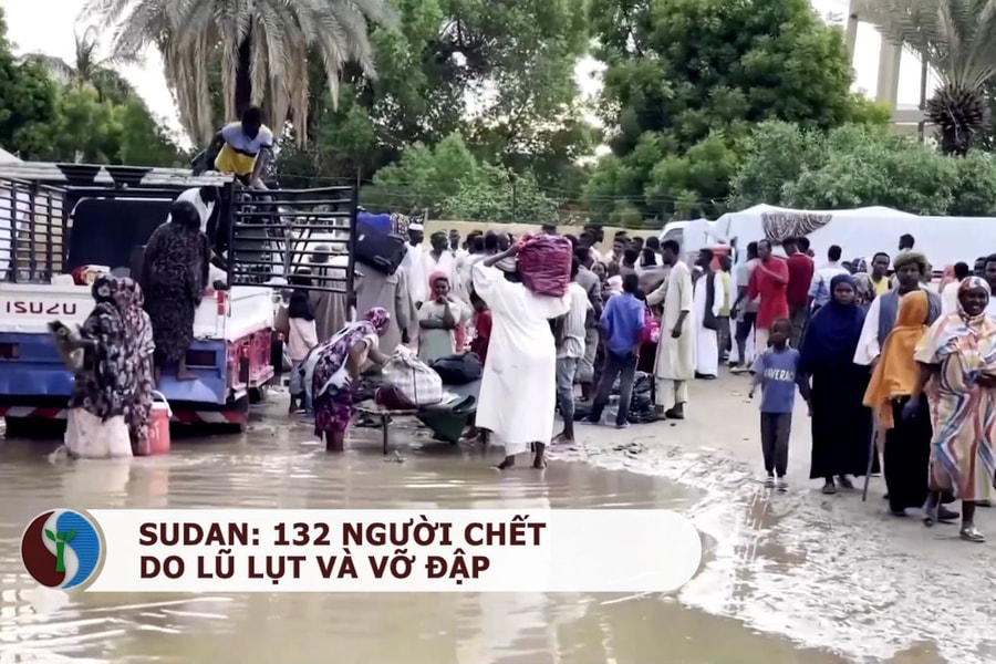 Sudan: 132 người chết do vỡ đập và lũ lụt