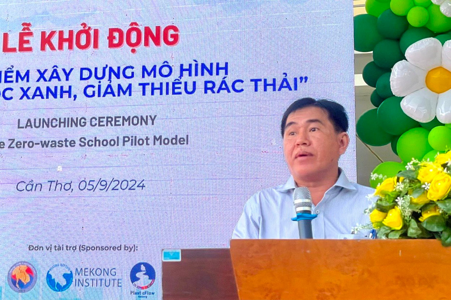 Cần Thơ: Thí điểm mô hình “Trường học xanh, giảm thiểu rác thải”