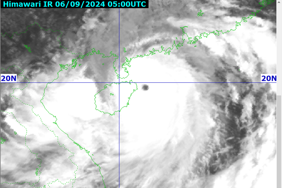Bão số 3 sắp đổ bộ đảo Hải Nam