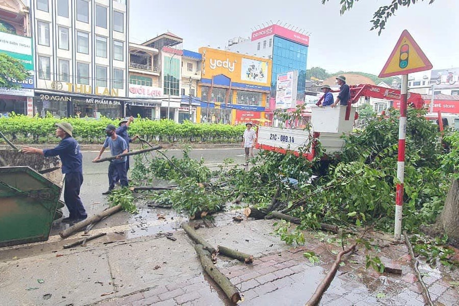 Yên Bái: Triển khai nhiều biện pháp cấp bách ứng phó với bão số 3