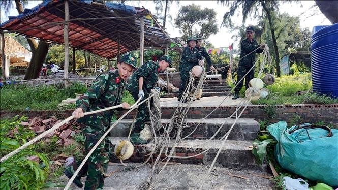 Nam Định: Tập trung nhiều phương án ứng phó với hoàn lưu bão Yagi