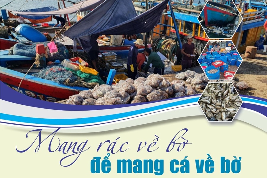 E-magazine: Mang rác về bờ để mang cá về bờ