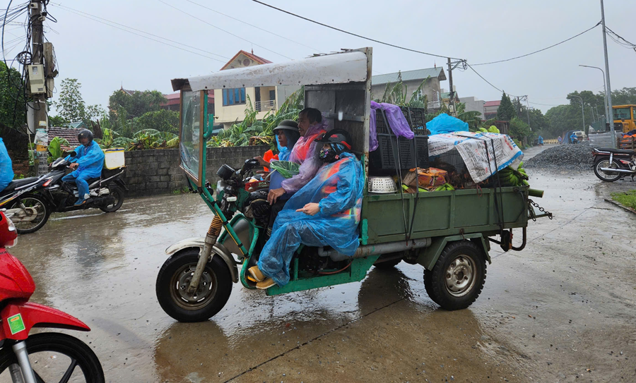 Thường Tín (Hà Nội): Khẩn trương ứng phó với mưa lũ