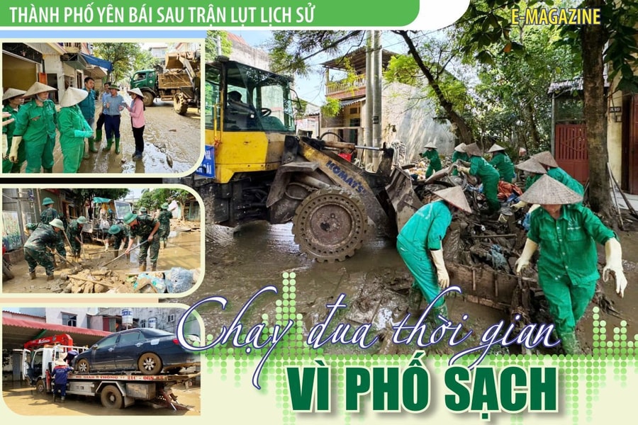 E-magazine: Yên Bái - Chạy đua thời gian vì phố sạch