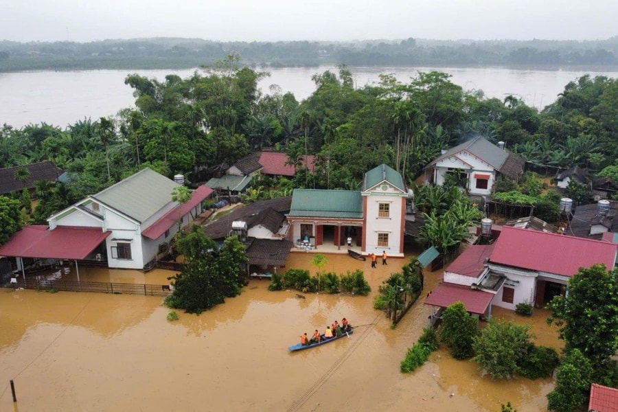 Nguy cơ lũ quét, sạt lở đất ở miền núi Phú Thọ và Sơn La