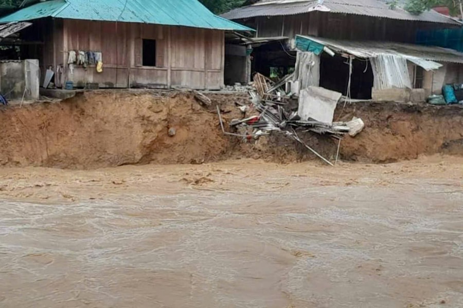 Thanh Hóa: Mưa lũ gây thiệt hại 171 ngôi nhà, sơ tán 3.126 hộ dân