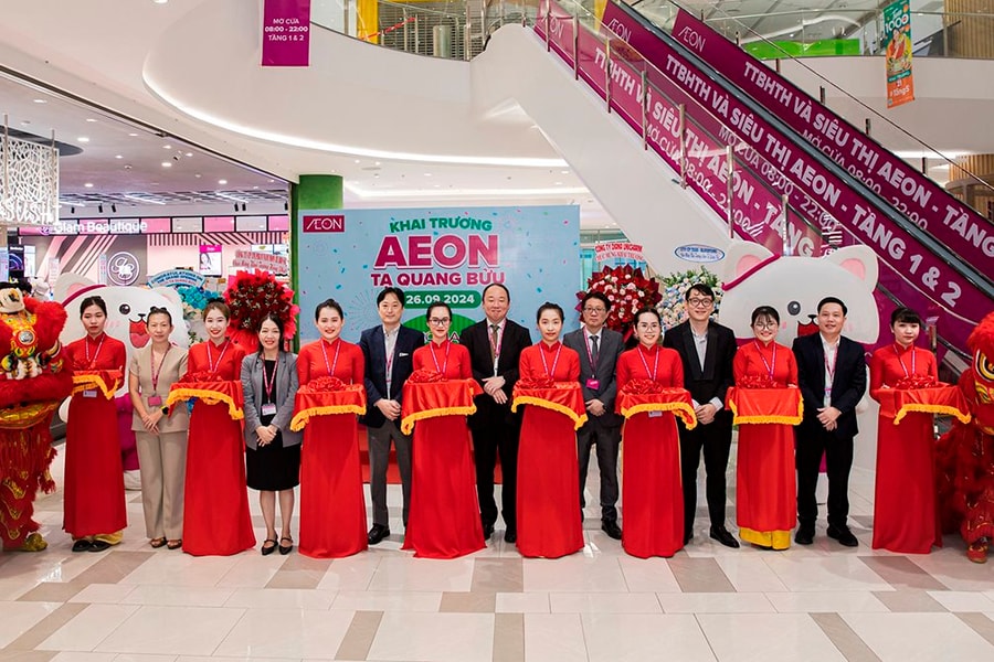 AEON khai trương trung tâm mua sắm thứ 8 tại Việt Nam