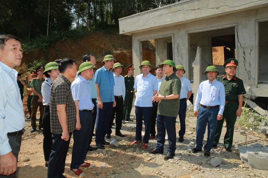 Phó Thủ tướng Trần Hồng Hà yêu cầu Thanh Hoá khẩn trương khôi phục hạ tầng xã hội thiết yếu bị ảnh hưởng bởi bão, lũ