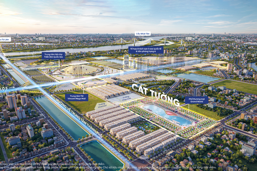 Khởi công Vincom Mega Mall và phố thương mại Grand World tại Vinhomes Global Gate