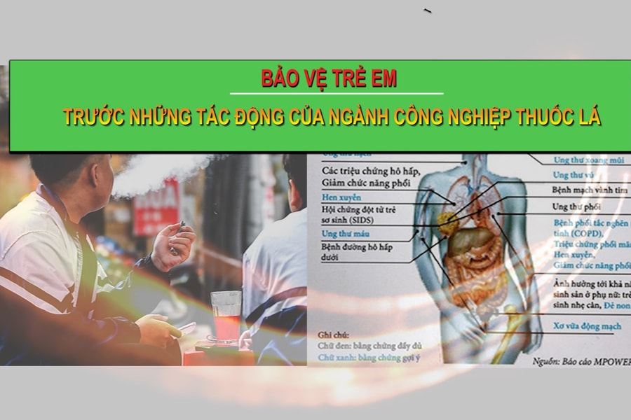 Bảo vệ trẻ em trước những tác động của ngành công nghiệp thuốc lá