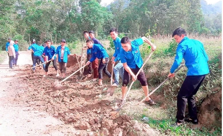 Điện Biên: Nhiệt huyết tuổi trẻ tình nguyện vì cộng đồng