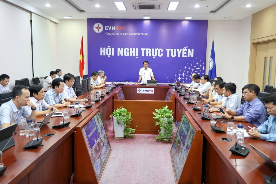 EVNCPC huy động toàn lực khẩn trương ứng phó bão số 6