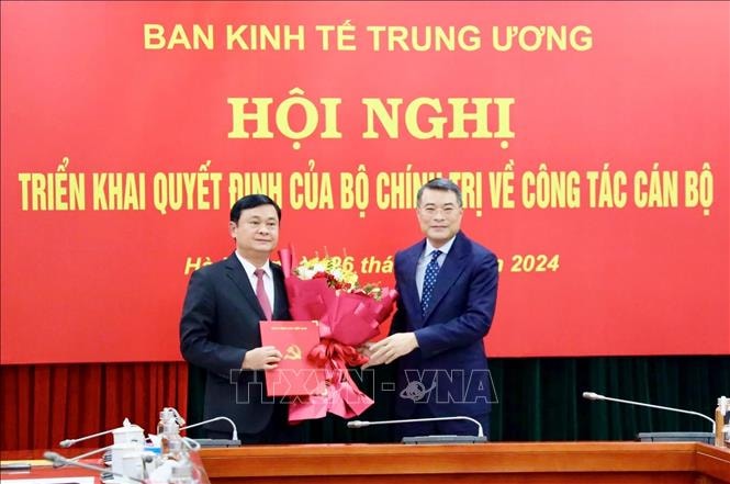 Ông Thái Thanh Quý giữ chức Phó Trưởng Ban Kinh tế Trung ương