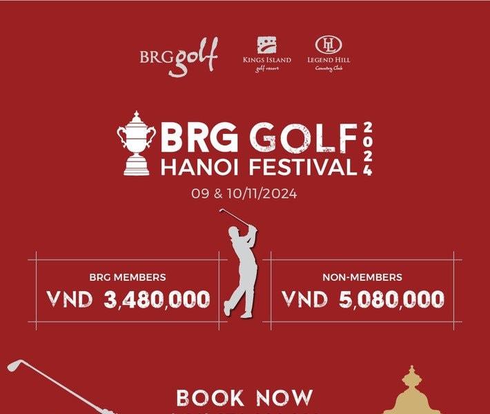 BRG Golf Hanoi Festival 2024 chuẩn bị khởi tranh tại Kings Island Golf Resort và Legend Hill Country Club