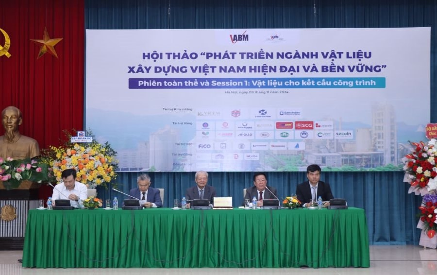 Phát triển ngành vật liệu xây dựng Việt Nam hiện đại và bền vững