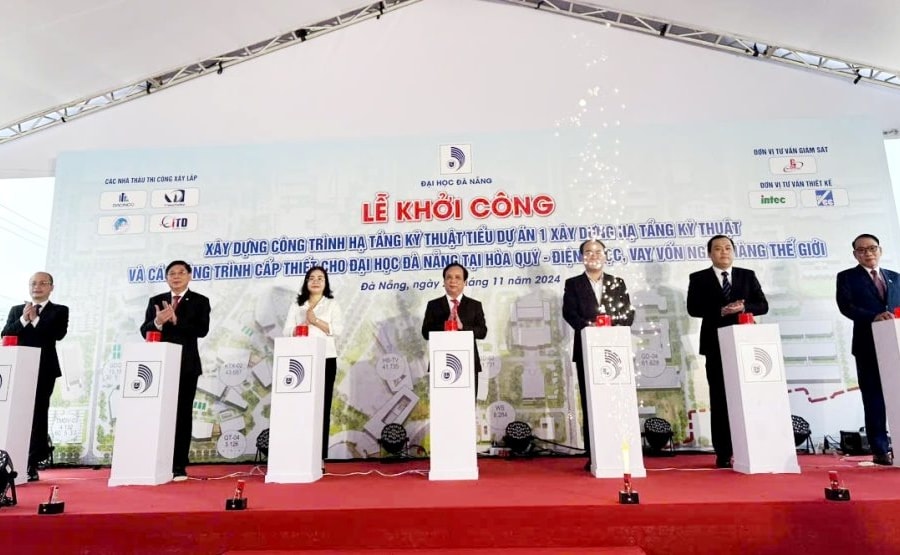 Khởi công dự án 300 tỷ ở làng Đại học Đà Nẵng