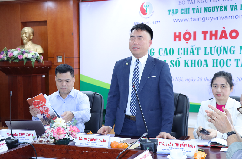 Nâng cao chất lượng tạp chí khoa học ngành TN&MT