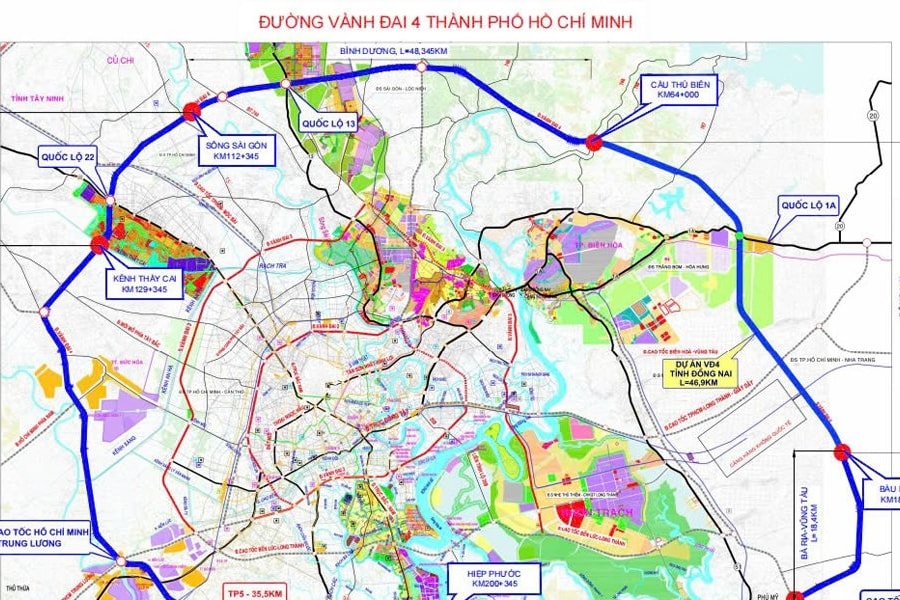 TP.HCM: Trình Thủ tướng Chính phủ về dự án Vành đai 4