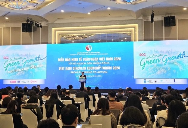 Diễn đàn Kinh tế Tuần hoàn Việt Nam 2024: SCG góp phần hiện thực hóa Kế hoạch hành động quốc gia về Kinh tế tuần hoàn