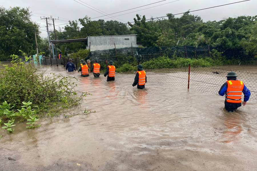 Ninh Thuận: Xuất hiện đợt mưa lớn cuối mùa