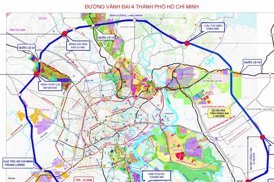 Thành lập Hội đồng thẩm định báo cáo nghiên cứu tiền khả thi DA đầu tư xây dựng đường Vành đai 4 TPHCM