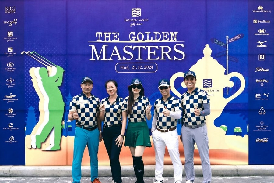 The Golden Masters - Sự kiện gôn đầu tiên trên sân gôn thử thách nhất Việt Nam