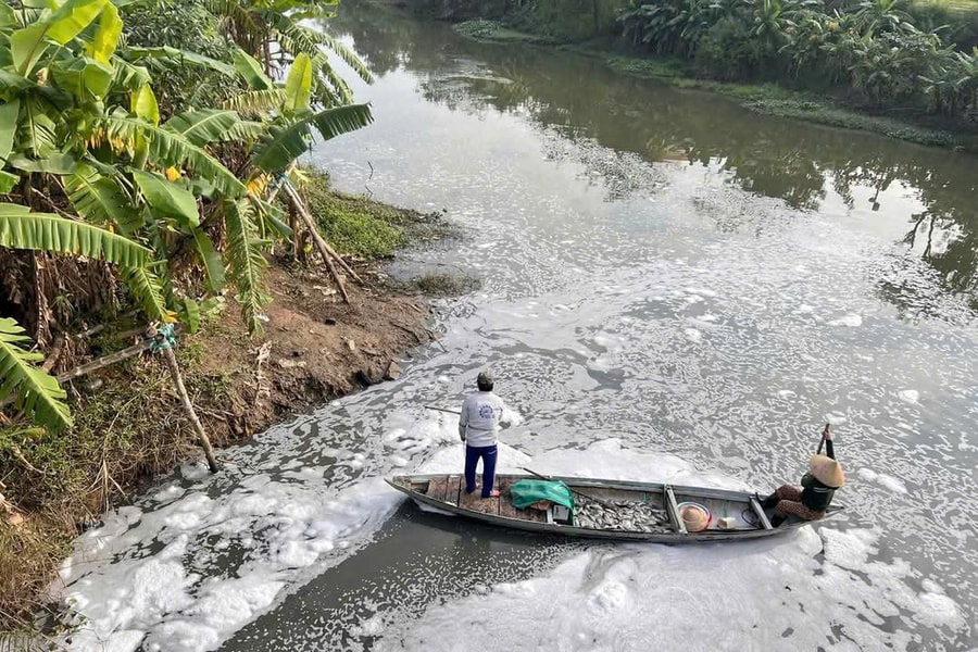 Đà Nẵng: Chậm bàn giao trạm bơm, nước thải tràn ra cửa xả gây ô nhiễm