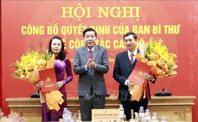 Công bố quyết định chuẩn y chức danh Phó Bí thư Tỉnh ủy Bắc Giang