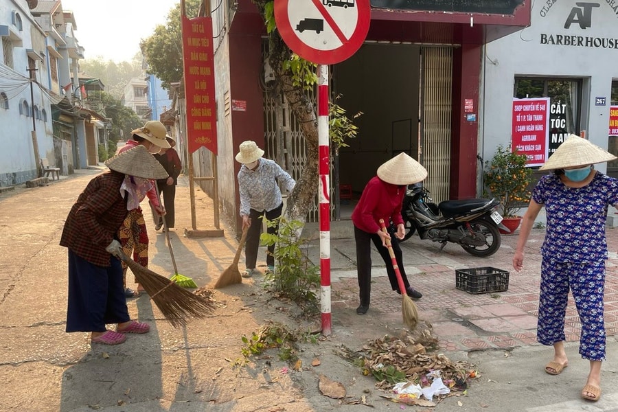 Điện Biên: Tăng cường công tác vệ sinh môi trường đô thị Tết nguyên đán Ất Tỵ 2025