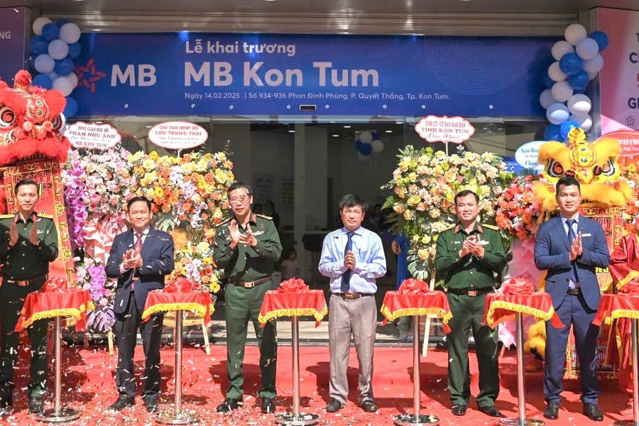 Khai trương MB Kon Tum: Bước tiến chiến lược của MB tại Tây Nguyên