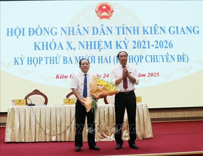 Ông Nguyễn Thanh Phong giữ chức Phó Chủ tịch UBND tỉnh Kiên Giang