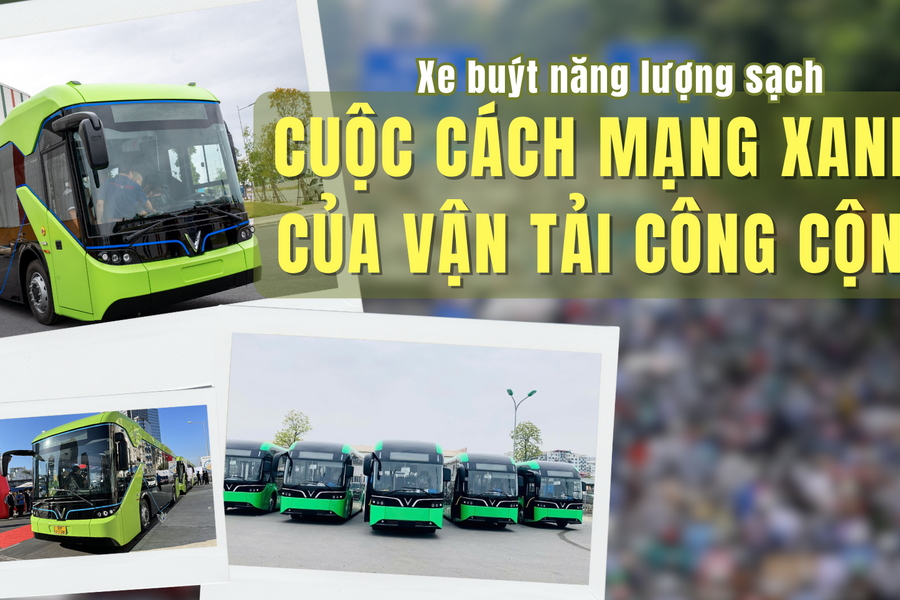 Xe buýt năng lượng sạch: Cuộc cách mạng xanh của vận tải công cộng