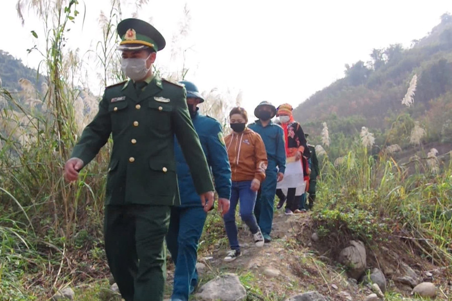 Lai Châu: Tăng cường tuần tra, kiểm soát biên giới để phòng chống dịch NCoV