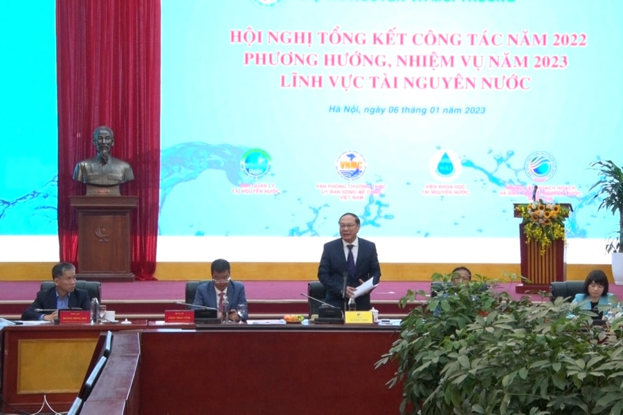 Tổng kết lĩnh vực tài nguyên nước năm 2022 