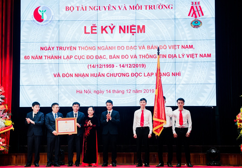Ngành đo đạc và Bản đồ Việt Nam 60 năm xây dựng phát triển 