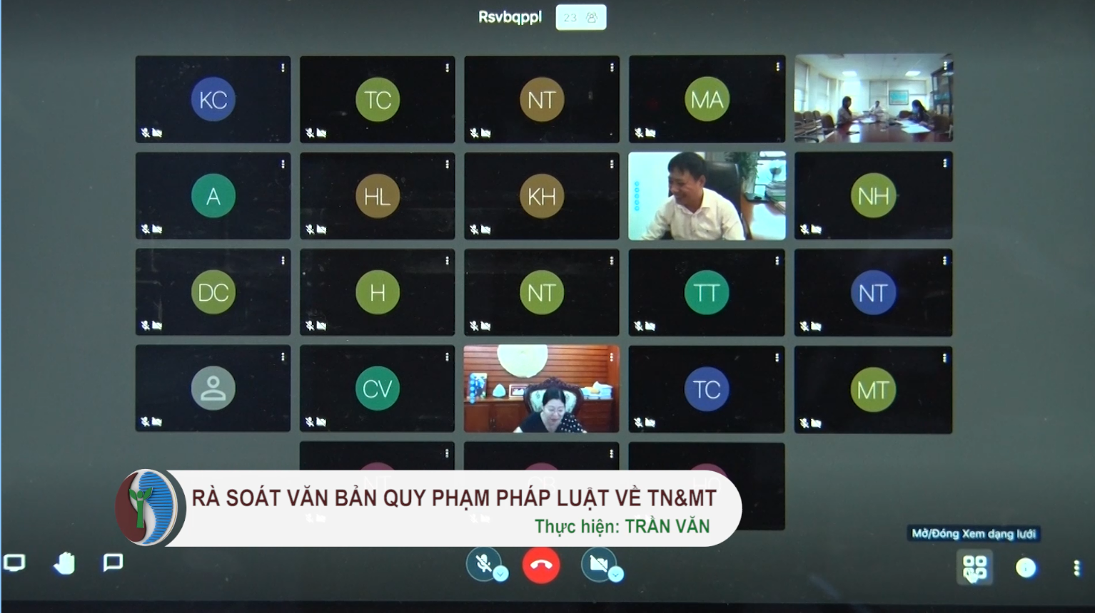 Rà soát văn bản quy phạm phát luật về TN&MT