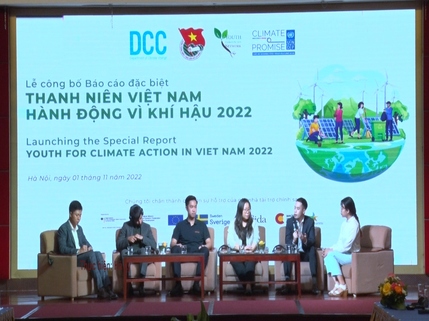 Báo cáo “Thanh niên Việt Nam hành động vì khí hậu năm 2022"