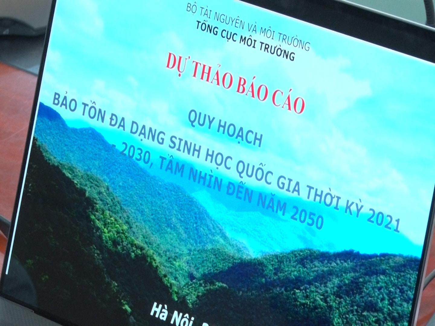 Thẩm định quy hoạch bảo tồn đa dạng sinh học quốc gia thời kỳ 2021-2030